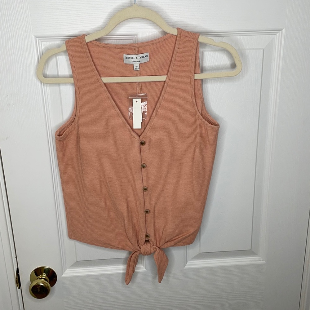 Texture and thread Madewell top new with tags extra small
